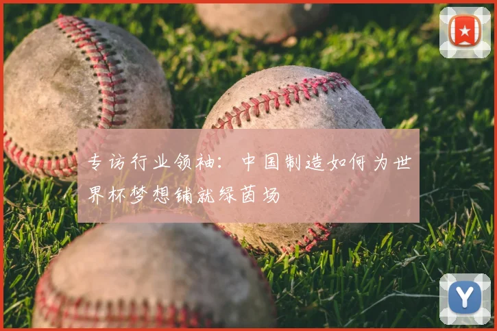 专访行业领袖:中国制造如何为世界杯梦想铺就绿茵场